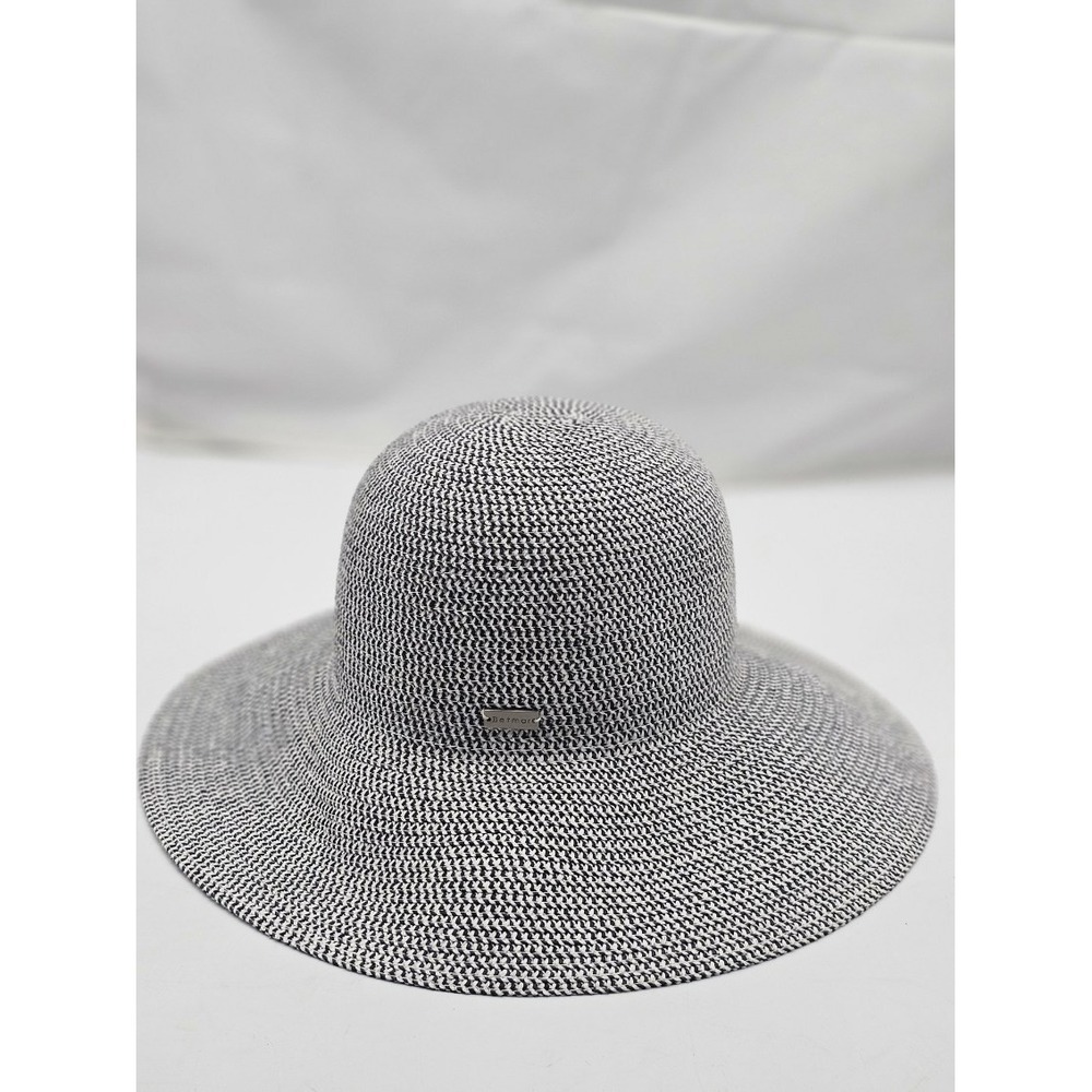 Betmar New York B176 Womens Wide Brim Floppy Hat Black Multi Size One Size